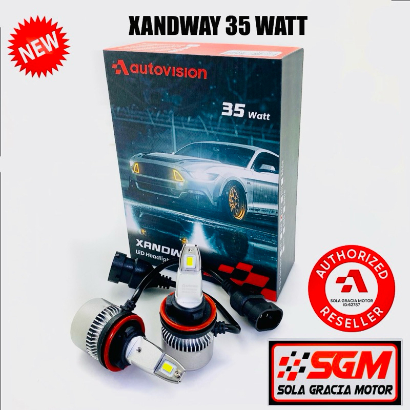 Jual Led Mobil Autovision Xandway H Hb Hb H H H H H W Shopee Indonesia