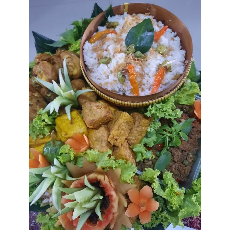 Jual tumpeng syukuran ulang tahun hari jadi tumpeng nasi kuning tumpeng ...