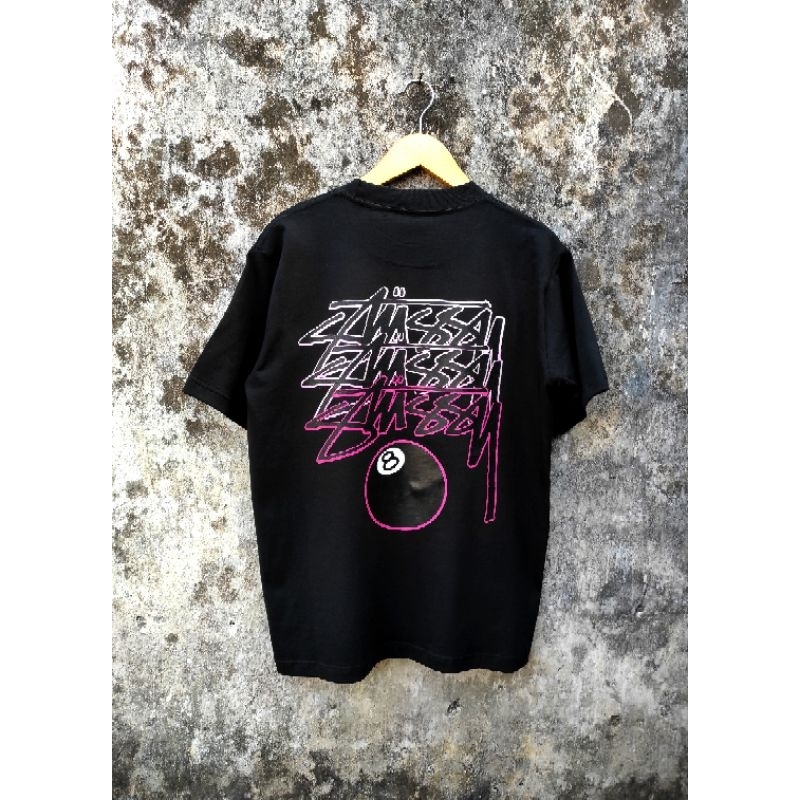 Jual KAOS STUSSY 8 BALL RABBIT HOLE | Shopee Indonesia