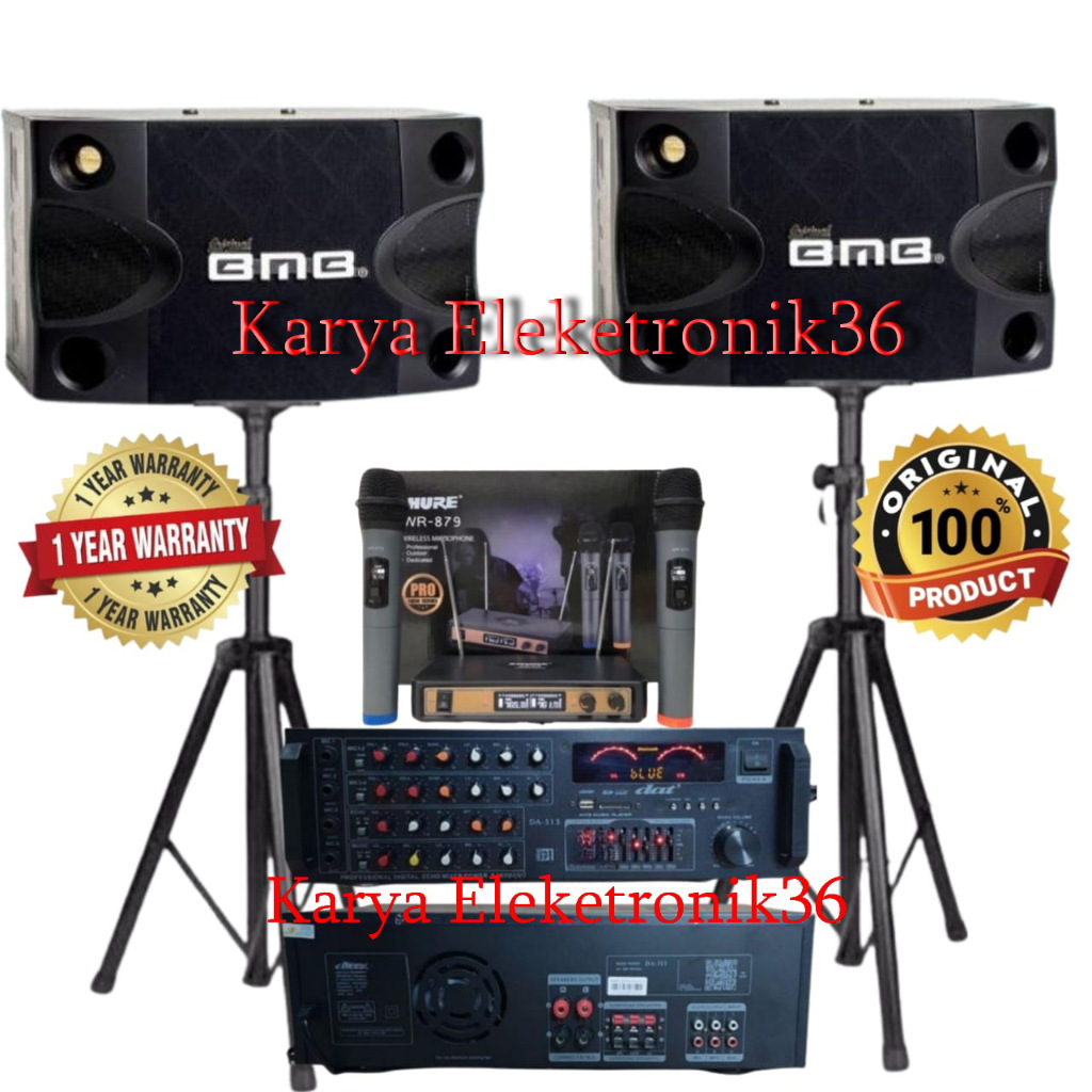 Jual Paket Sound System Bluetooth Bmb Original Paketan Karaoke Home