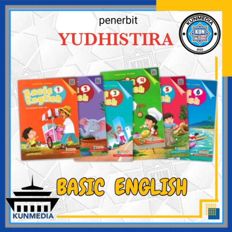 Jual BUKU BASIC ENGLISH KELAS 1 2 3 4 5 6 SD KURIKULUM MERDEKA ...