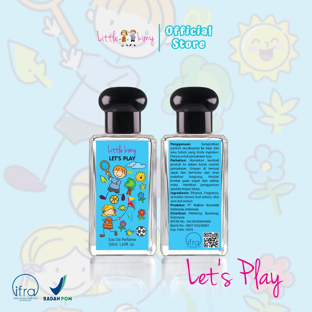 Jual LITTLEKIMY Eau De Parfum Anak Let's Play Parfume Anak