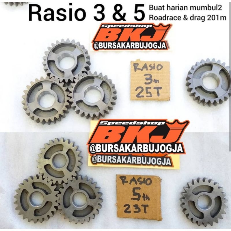 Jual rasio rx king 3 dan 4 atau 3 dan 5 napas panjang harian turing ...