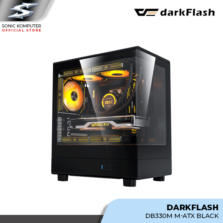 Jual Casing PC Darkflash DB330M M ATX Black | Shopee Indonesia