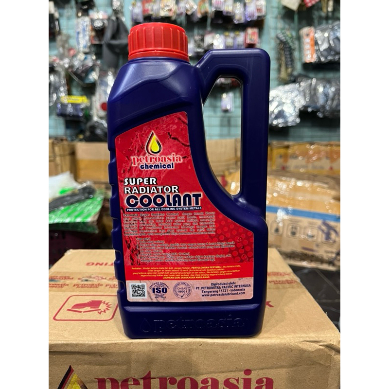 Jual Air Coolant - air radiator - cairan radiator 1 Liter hijau - air ...