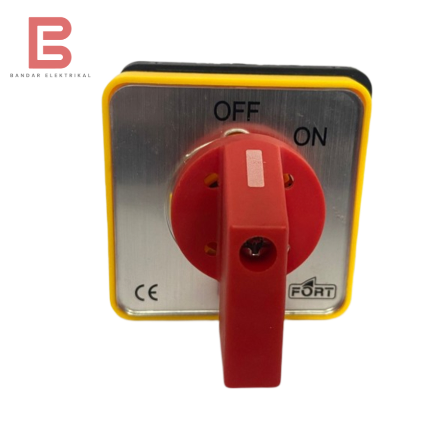 Jual Rotary Switch / Selector ON OFF 1 Pole SFT20-2-1 SA16 ON-OFF 1P ...