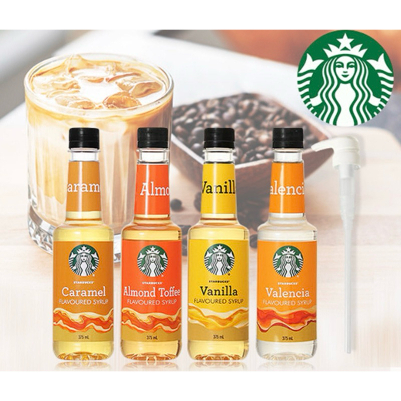 Jual Starbucks Caramel Syrup Caramel sirup Original Coffee 375ml / MINI