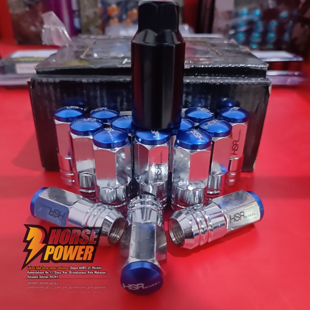 Jual Mur Roda Racing Warna • Baut Roda Hsr • Panjang | Shopee Indonesia