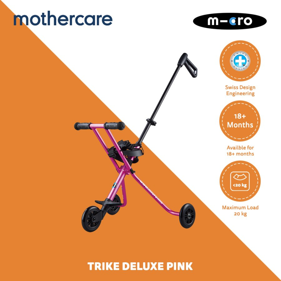 Jual Micro Trike XL Deluxe Kereta Sepeda Dorong Travel