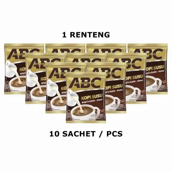 Jual 1 Renceng - ABC Susu Mocca Kopi Instan 10 Sachet | Shopee Indonesia