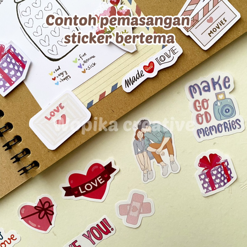 Jual STICKER SCRAPBOOK KIT JOURNALING KIT JURNAL KIT AESTHETIC (sticker ...