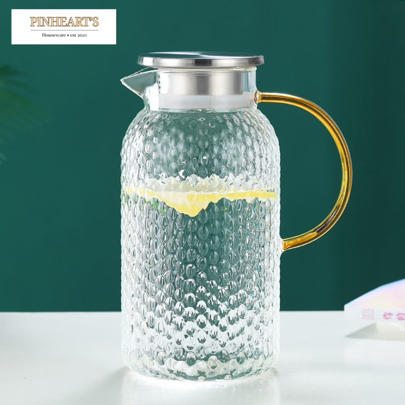 Jual TEKO PITCHER TEH KACA BOROSILICATE TAHAN PANAS API BOROSILICATE ...