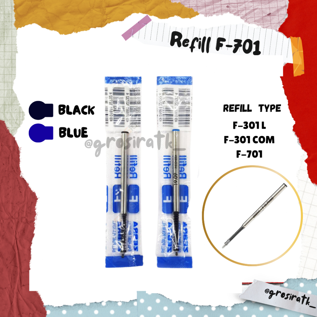 Jual Zebra Refill F 07MM Best Seller / Refill Zebra F 701 Shopee