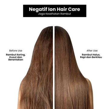 SERATIN Catok Rambut Hiron Ceramic Tourmaline Coating Inflatable Plate