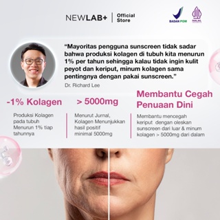 Jual Newlab Paket Hemat Box Brightlogy Glutacoll L Glutathione Collagen Drink