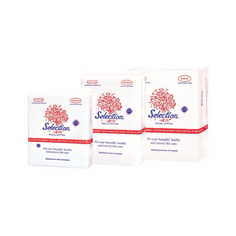 (ALIZA) - selection 35g tisu facial cotton pembersih wajah-Kapas Kotak Pembersih Wajah Facial Cotton