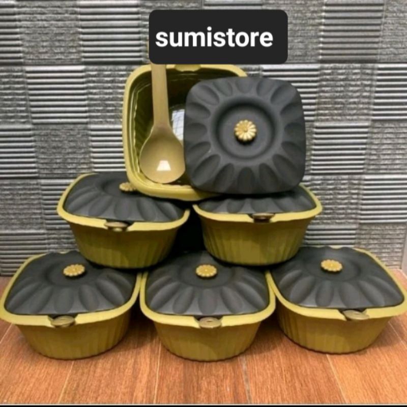 Jual GROSIR ISI 6 set Basi Susan FREE CENTONG Wadah Set Prasmanan ...