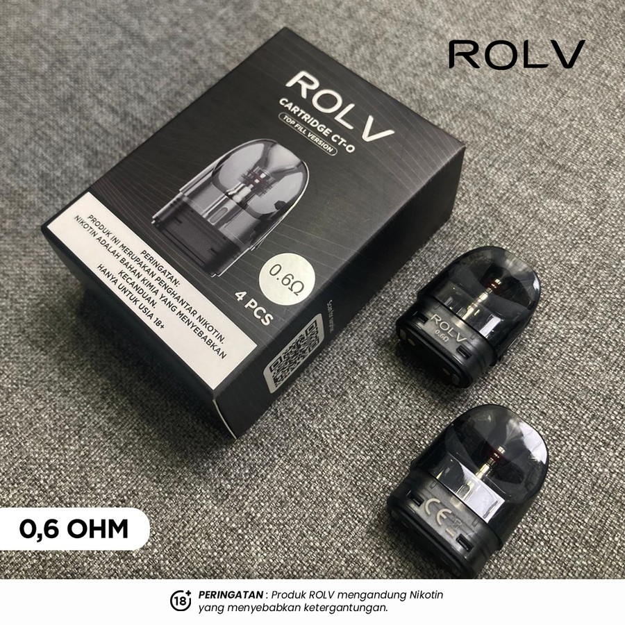Jual CARTRIDGE ROLV POD | ROCK POD CT-O 2ML AUTHENTIC BY SWEET & SMOOTH ...