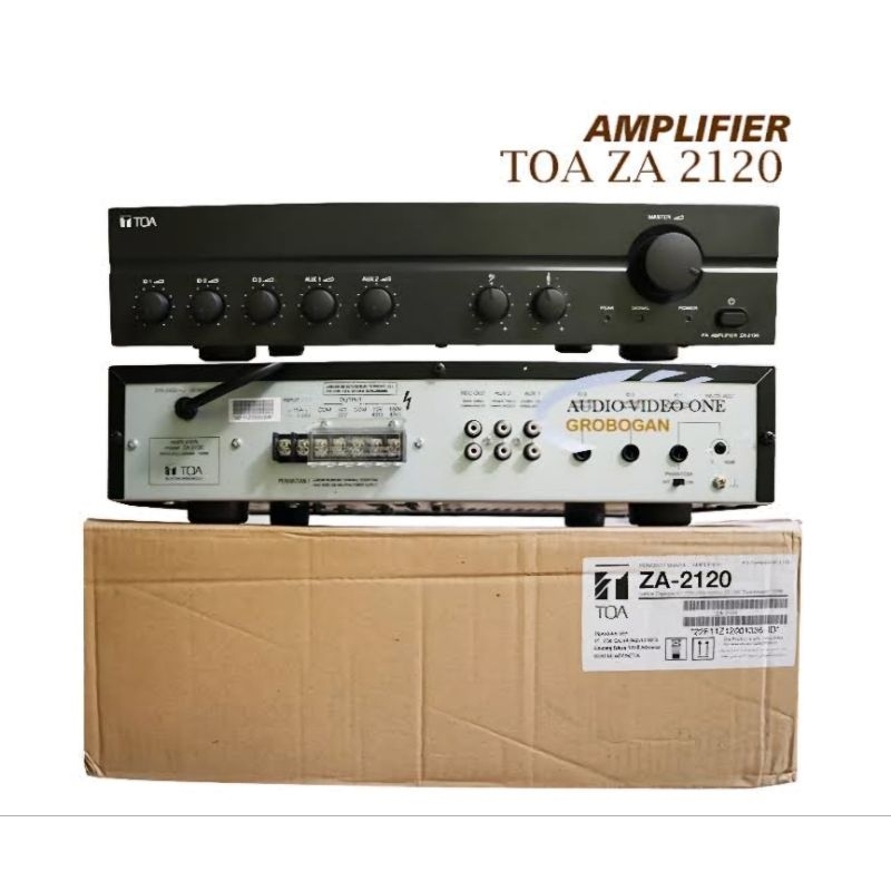 Jual MIXER AMPLIFIER TOA Model ZA-2120 ORIGINAL | Shopee Indonesia