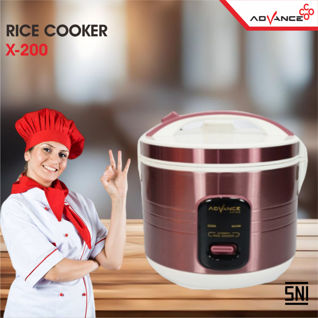 Jual Rice Cooker Advance X200 3IN1 Penanak Nasi Serbaguna Kapasitas 1 ...