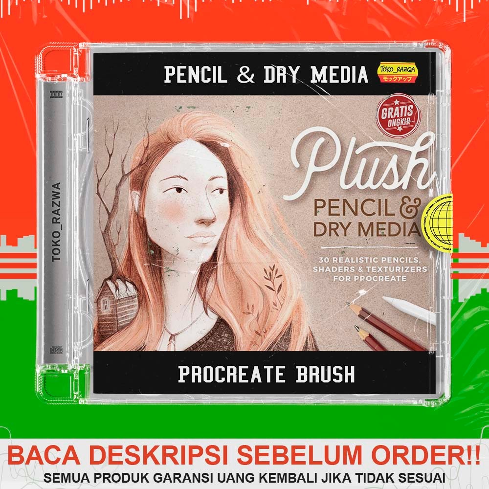 Jual Procreate Brush - Pencil & Dry Media - 270624 | Shopee Indonesia