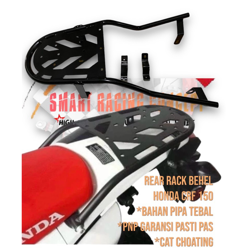 Jual Aksesoris Motor Honda Rear Rack New untuk Honda CRF 150L Dibawah ...