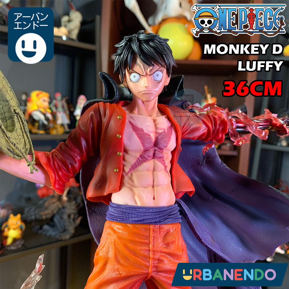 Jual Action Figure One Piece Monkey D Luffy 36cm Big Size Statue Mainan ...