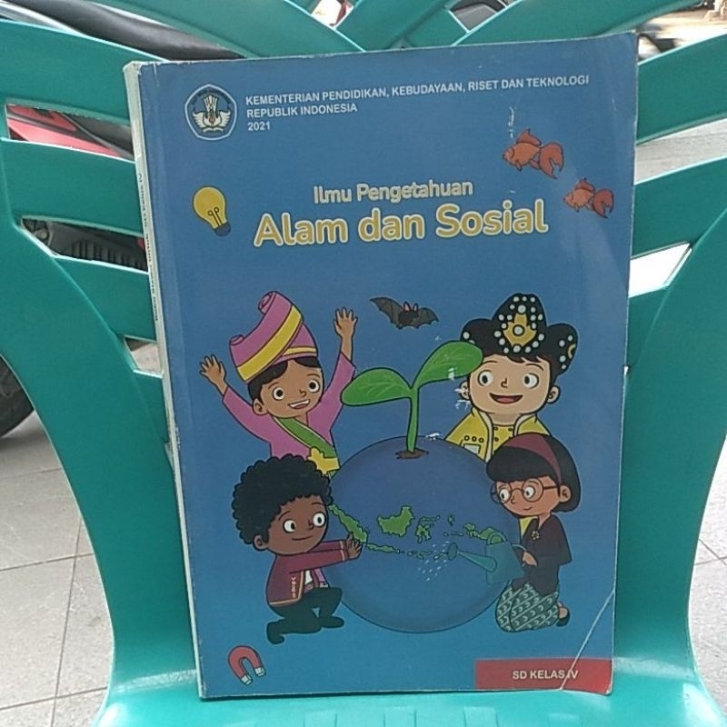 Jual buku pelajaran ilmu pengetahuan alam dan sosial untuk kelas 4 sd ...