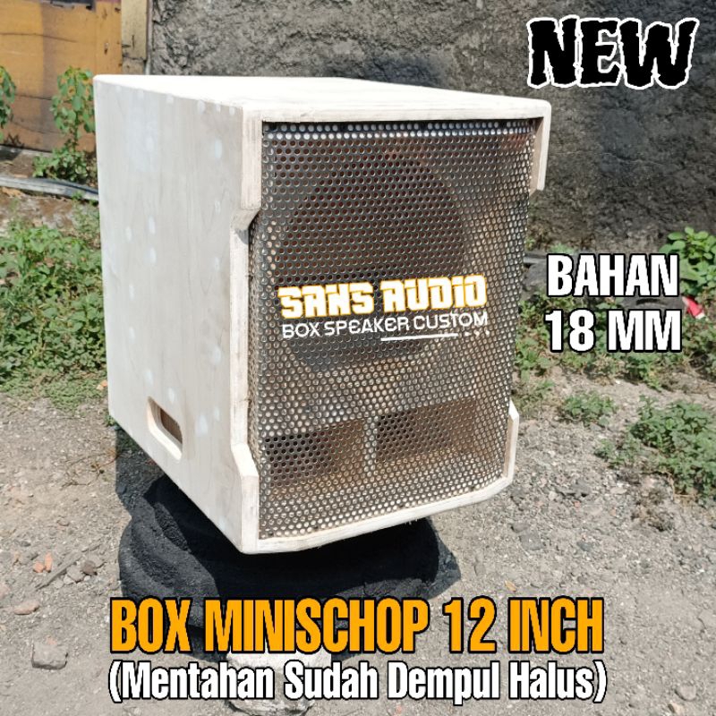 Jual Box speaker minischop 12 inch new | Shopee Indonesia