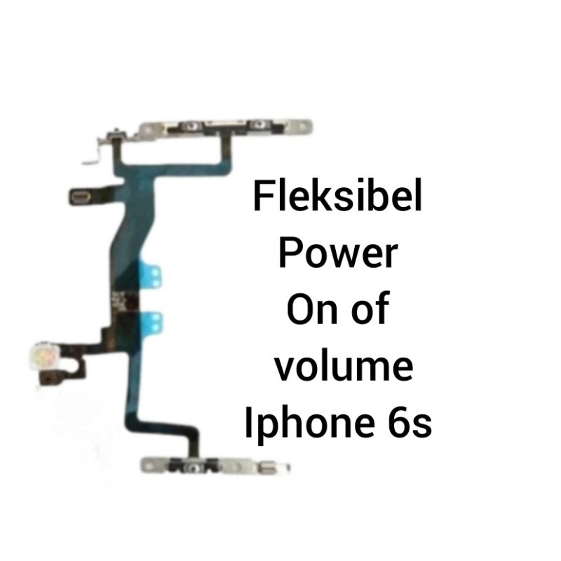Jual fleksibel power on of volume iphone 6s fleksibel power on of ...
