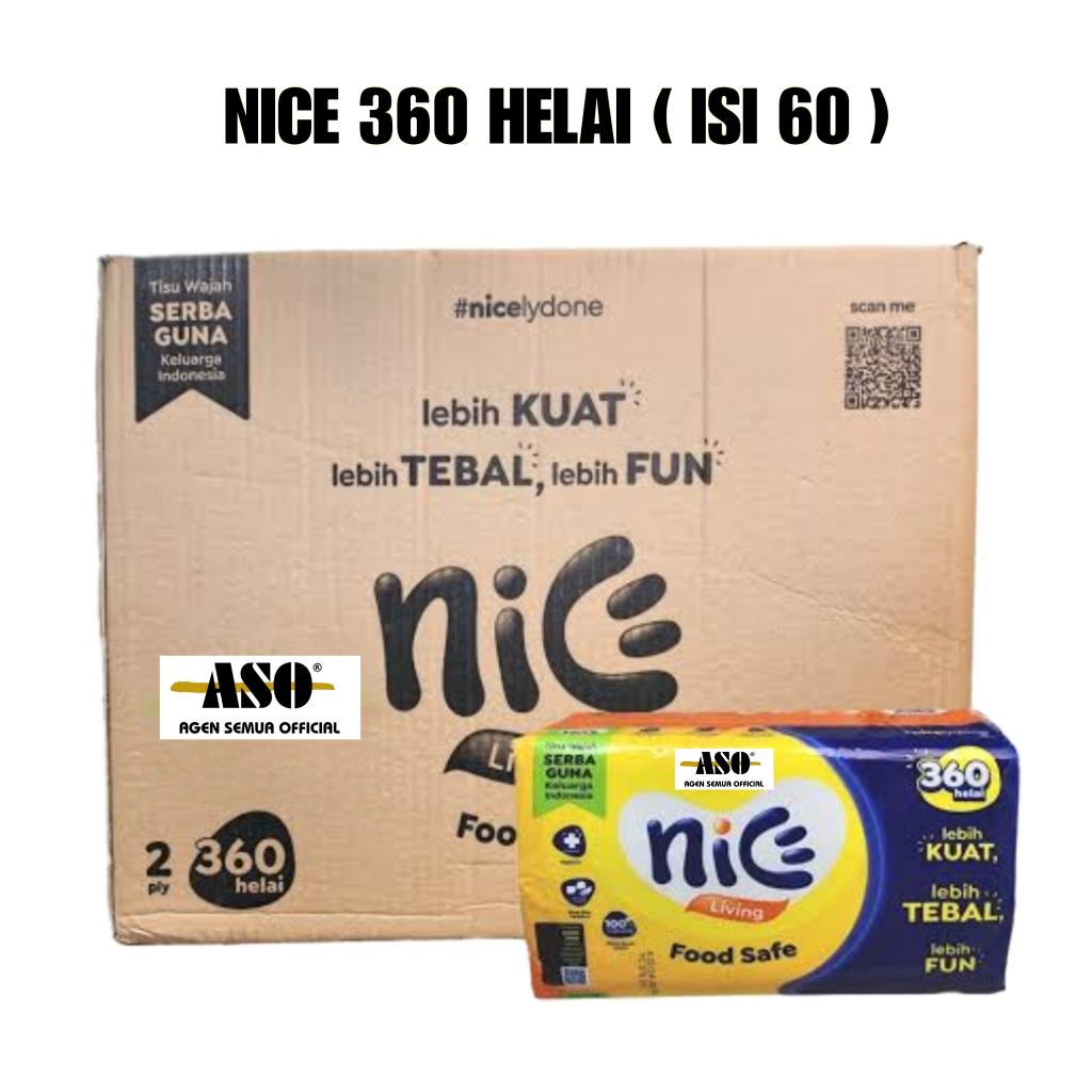 Jual nice 360 helai Harga Terbaik & Termurah Juli 2026 | Shopee Indonesia