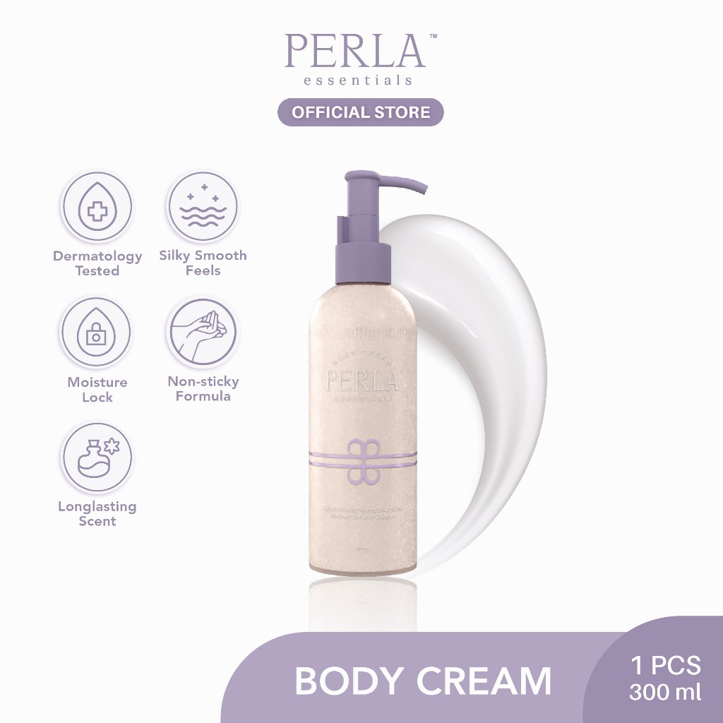 Jual PERLA Essentials Body Cream 300 ml | Shopee Indonesia