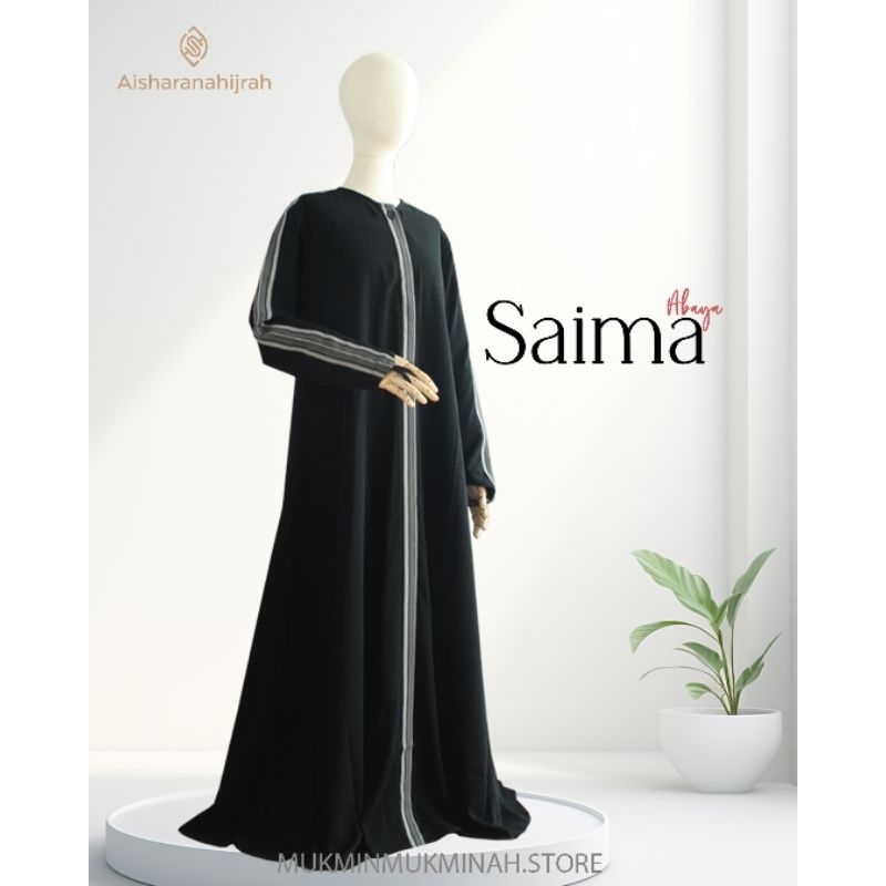 Jual ABAYA SAIMA by AISHARANAHIJRAH | Shopee Indonesia