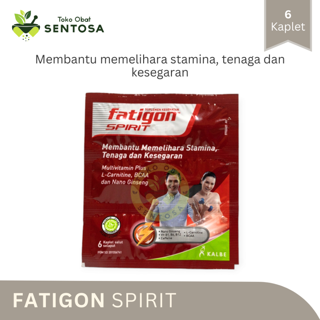 Jual Fatigon Spirit Tablet | Shopee Indonesia