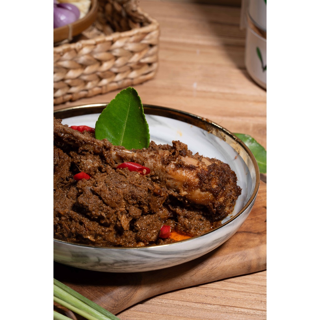 Jual Rendang Ayam Dapoermamaritz (500 gr) | Shopee Indonesia