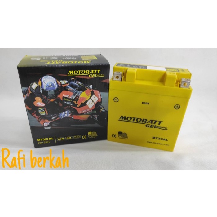 Jual Aki Motor YAMAHA Mio model awal, RX-Z,RX-R, Mio Sporty Mottobat ...