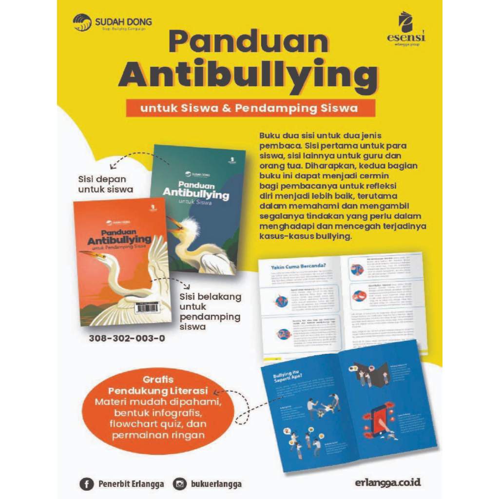 Jual [Erlangga Official] [] Buku Referensi: Panduan Anti Bullying Untuk