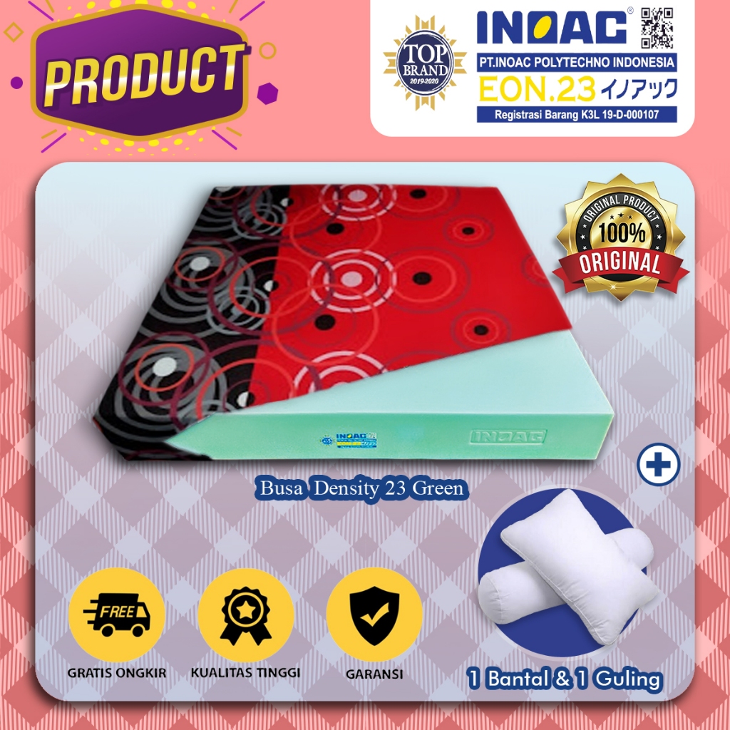 Jual Kasur Busa INOAC EON Density 23 Garansi 10 Tahun | Shopee Indonesia