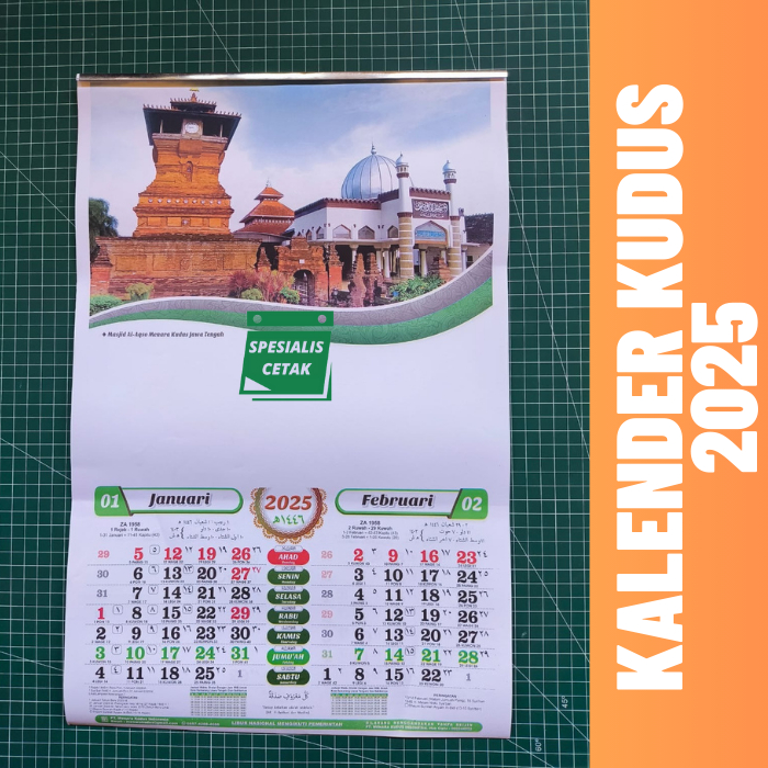 Jual OBRAL KALENDER MENARA KUDUS 2025 BEST SELLER KALENDER DINDING