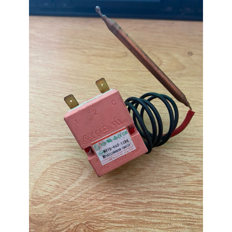 Jual thermostat water heater Modena WY75-652-11R4 New original | Shopee ...