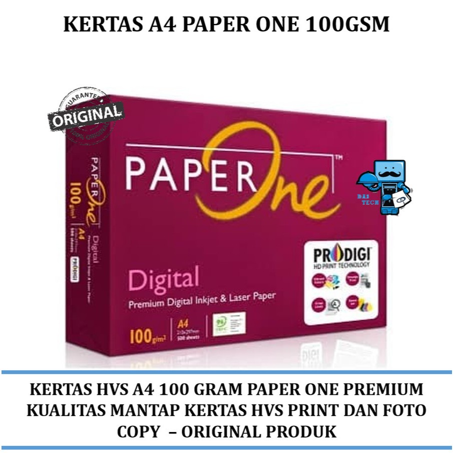 Jual Kertas A4 Paper One 100gsm High Quality | Shopee Indonesia