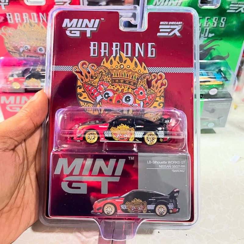 Jual Mini GT x Mizu Diecast LB Silhouette Nissan GT-R R35 Barong Mini ...