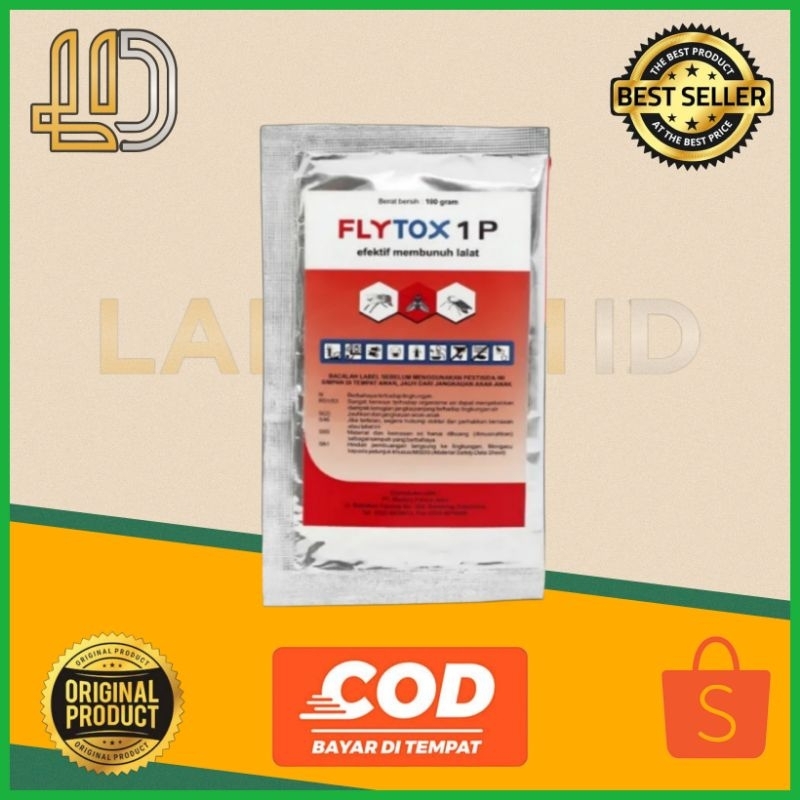 Jual flytox 1p 10gr obat mem basmi lalat kutu terbang by medion Lampam ...
