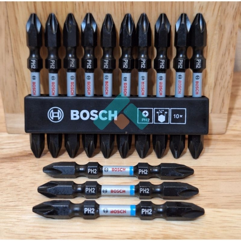 Jual Bosch mata obeng pro PH2 impact angin gypsum magnetic ( harga Per ...