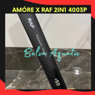 Amóre X Raf 2In1 4003P Catok Rambut Lurus Curly Keriting Catok Fungsional Catokan Salon Catokan