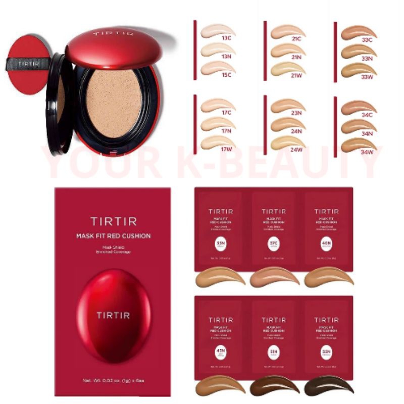 Jual TIRTIR Cushion Trial Kit (Sample/Sachet) Shopee Indonesia