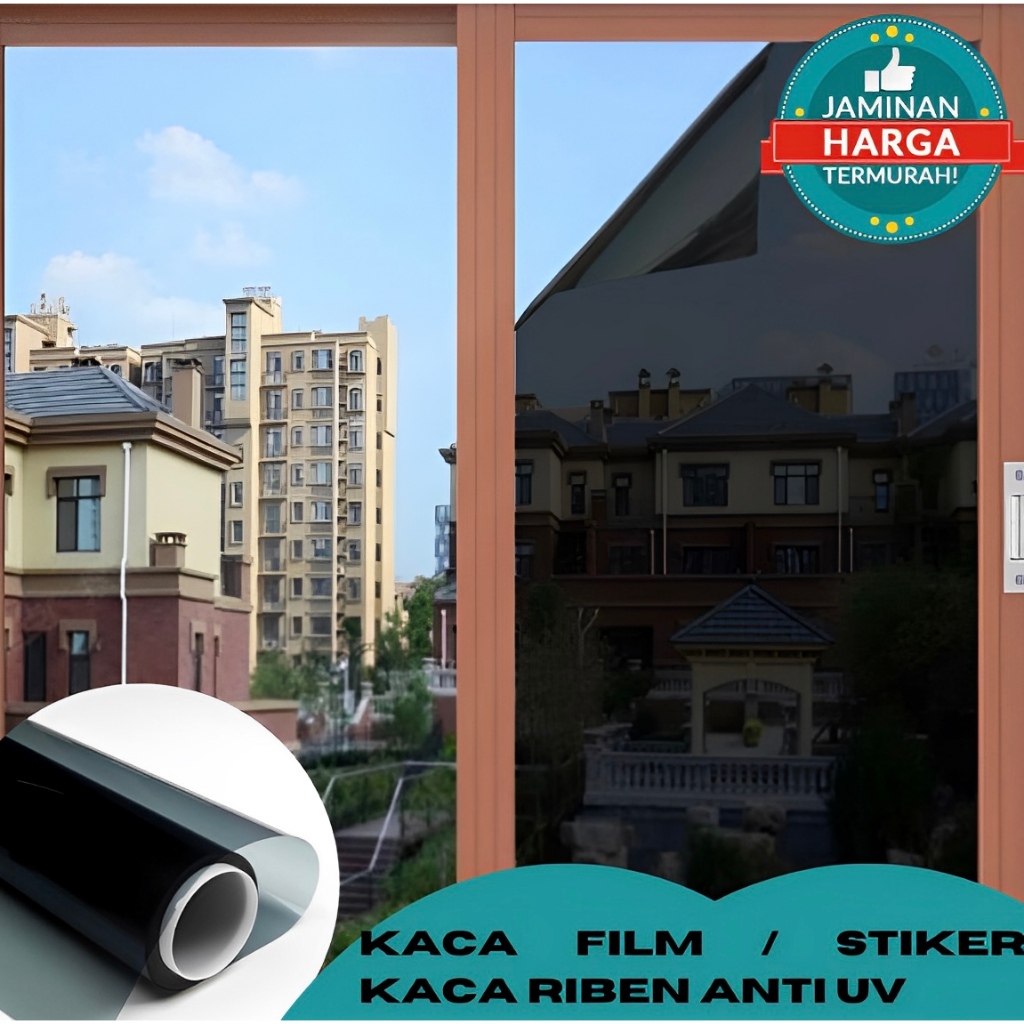 Jual Sticker / Stiker Kaca Jendela Kaca Film Rumah & Mobil Film Riben ...
