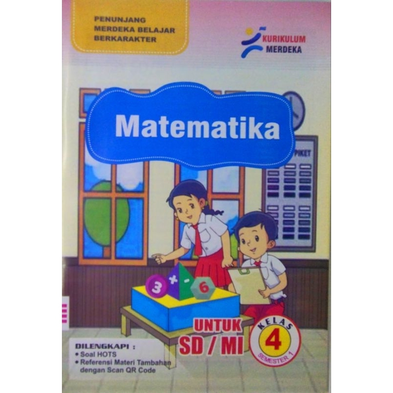 Jual Lks Matematika SD/MI Kelas 4 Semester 1 kurikulum merdeka l putra ...