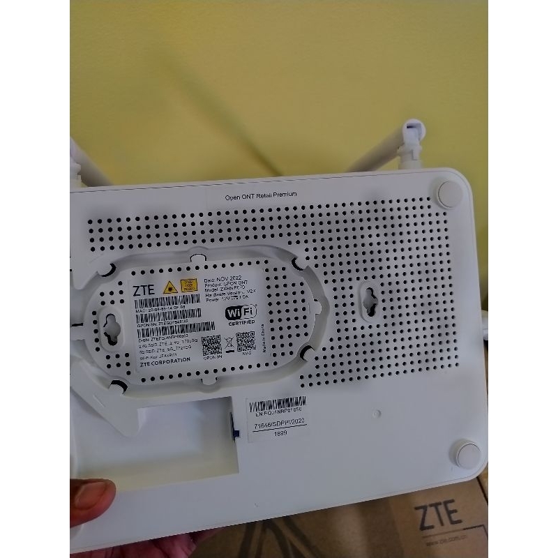 Jual Router ZTE F670 Premium 6 Antena Port Biru | Shopee Indonesia