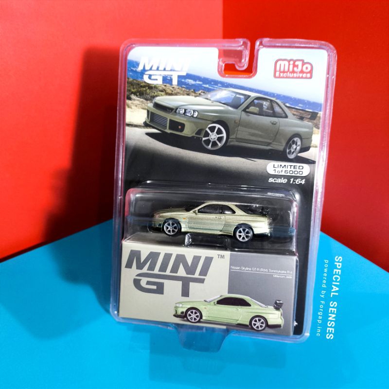 Jual Mini GT 697 Nissan Skyline GT R R34 Tommykaira R z Millenium Jade ...
